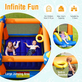 NNECW Inflatable Bounce House Kids Castle Tampoline with Jumping AreaBlower included