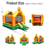 NNECW Inflatable Bounce House without Blower for Kids
