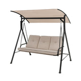 NNECW Outdoor Swing Chair with Adjustable Canopy for Garden