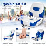 NNECW Set of 2 Deluxe Folding Boat Seats for Fishing Boats & Yachts