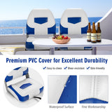 NNECW Set of 2 Deluxe Folding Boat Seats for Fishing Boats & Yachts