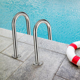 NNECW 3-Step Swimming Pool Ladder with Anti-Slip Steps for In-Ground Pool