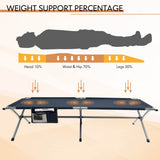 NNECW Foldable Camping Cot with Carry Bag for Camping Office