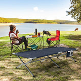NNECW Foldable Camping Cot with Carry Bag for Camping Office