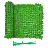NNECW Artificial Hedge Fence with Sweet Potato Leaves for Garden & Terrace