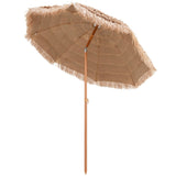NNECW 2.2M Hawaiian Portable Hula Umbrella for Beach Pool
