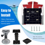 NNECW Folding Boat Seats with Thickened High-density Sponge Padding