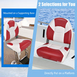 NNECW Folding Boat Seats with Thickened High-density Sponge Padding