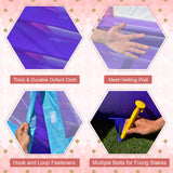 NNECW Princess Theme Inflatable Castle with Jumping Area