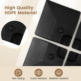 NNECW Heavy-Duty Water & Sand Filled Umbrella Stand for Pool