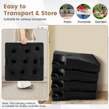 NNECW Heavy-Duty Water & Sand Filled Umbrella Stand for Pool