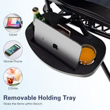 NNECW Patio Zero Gravity Lounge Chair with Cup Holder &amp Removable Pillow-Navy-1 piece