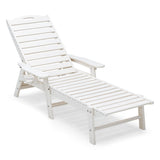 NNECW All-Weather HDPE Rocker Chair for Garden