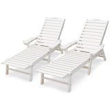 NNECW All-Weather HDPE Rocker Chair for Garden