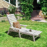 NNECW All-Weather HDPE Rocker Chair for Garden