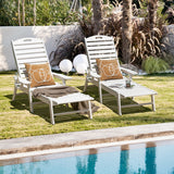 NNECW All-Weather HDPE Rocker Chair for Garden