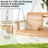 NNECW Porch Swing Chair with Adjustable Chains for Garden