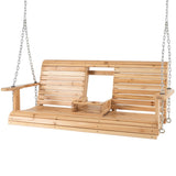 NNECW Porch Swing Chair with Adjustable Chains for Garden