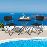 NNECW Functional 3-Piece Bistro Set for Garden