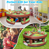 NNECW Inflatable Human Whack a Mole with 480W Blower for Kids Aged 3+