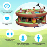 NNECW Inflatable Human Whack a Mole with 480W Blower for Kids Aged 3+