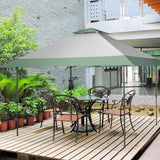 NNECW Pop-Up  Canopy Tent with 4 Reinforced Ribs & Wheeled Bag