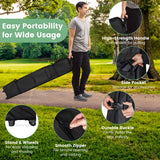 NNECW Pop-Up  Canopy Tent with 4 Reinforced Ribs & Wheeled Bag