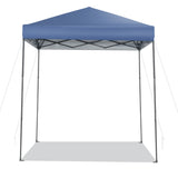 NNECW 2 x 2m UPF 50+ Outdoor Pop-up Canopy with Adjustable Heights &amp Carry Bag-Blue