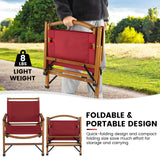 NNECW Patio Folding Portable Outdoor Chair for Camping Fishing Picnic-1 piece