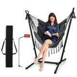 NNECW Adjustable Hanging Chair with Phone Holder for Indoor & Outdoor Use