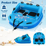 NNECW Inflatable Water Sport Towables for Towing Rider