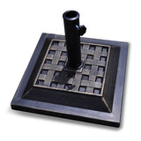 NNECW Patio Market Umbrella Base with Adjustable Screw Mechanism for Garden