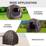 NNECW  3-Person Pop Up Hunting Blind with Carrying Bag