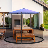 NNECW 2.7-3m Outdoor Umbrella Mesh Screen Cover