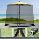 NNECW 2.7-3m Outdoor Umbrella Mesh Screen Cover
