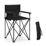 NNECW Folding Camping Chair with Detachable Armrests
