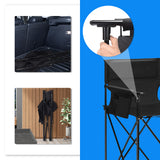 NNECW Folding Camping Chair with Detachable Armrests