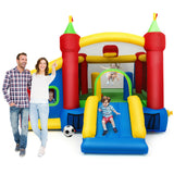NNECW 7-in-1 Kids Bounce House with 100 Ocean Balls no Blower