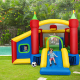 NNECW 7-in-1 Kids Bounce House with 100 Ocean Balls no Blower