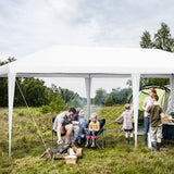 NNECW 6m x 3 m Outdoor Canopy Tent with 4 Removable Sidewalls & Carrying Bag