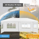 NNECW 6m x 3 m Outdoor Canopy Tent with 4 Removable Sidewalls & Carrying Bag