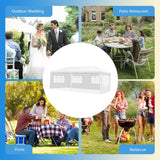 NNECW 6m x 3 m Outdoor Canopy Tent with 4 Removable Sidewalls & Carrying Bag
