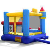 NNECW 5-in-1 Inflatable Kids Jumping Castle Bouncer with Slide No Blower