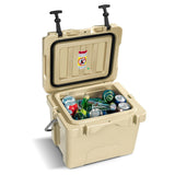 NNECW Portable Ice Chest with Cup Holders for Camping Coffee