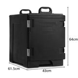 NNECW Insulated Food Pan Carrier with Fastener for Canteen