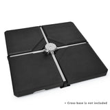 NNECW 4PCS Umbrella Base with Handle & Funnel for Patio