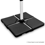NNECW 4PCS Umbrella Base with Handle & Funnel for Patio