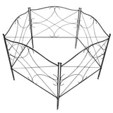 NNECW 5-Panel Folding Wire Fence with Interlocking Design