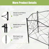 NNECW 5-Panel Folding Wire Fence with Interlocking Design