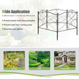 NNECW 5-Panel Folding Wire Fence with Interlocking Design